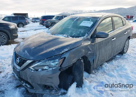 2019 Nissan Sentra S z USA, uszkodzony, nr VIN 3N1AB7AP3KY323375